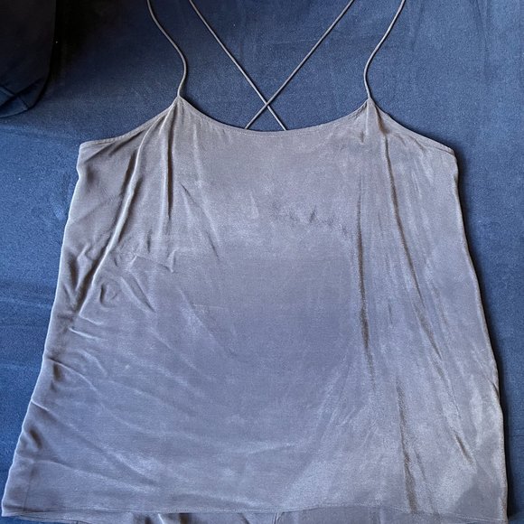 Theory Vanissa Summer Silk Tank Top Slip - Picture 5 of 5